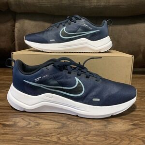 Nike Downshifter 12 Running Shoes Sneakers Midnight Navy Men's Size 8 DD9293-400